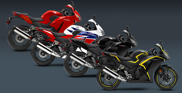 New motorcycles in our bike rental: Honda CBR300R 2023